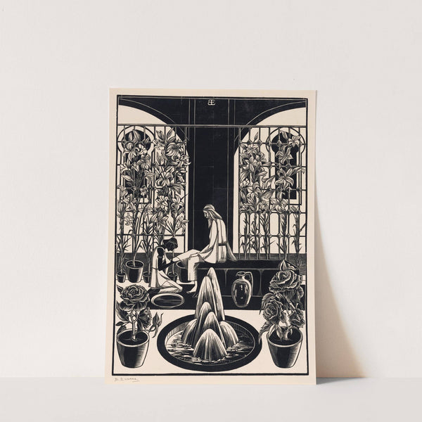 Voetwassing (1922) by Bernard Essers