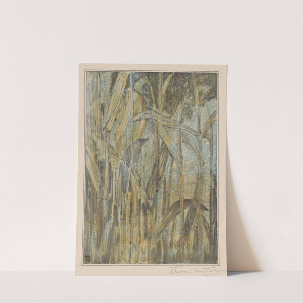 Vogel in het riet by Theo van Hoytema