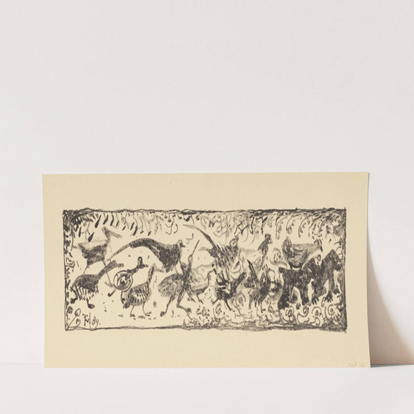 Vogels en apen (1878 - 1917) by Theo van Hoytema