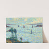 Voiliers au large de Kermouster (circa 1914-1915) by Maximilien Luce