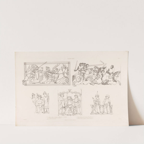 Vol. 6, Plate XXVIII by Charles Alfred Stothard