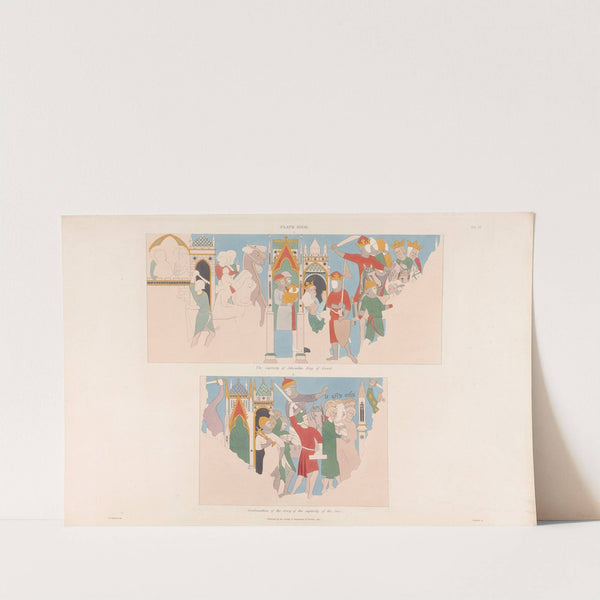 Vol. 6, Plate XXXIII: The Captivity of Jehoiachin King of Israel. Continuation of the Story, of the Captivity of the Jews by Charles Alfred Stothard