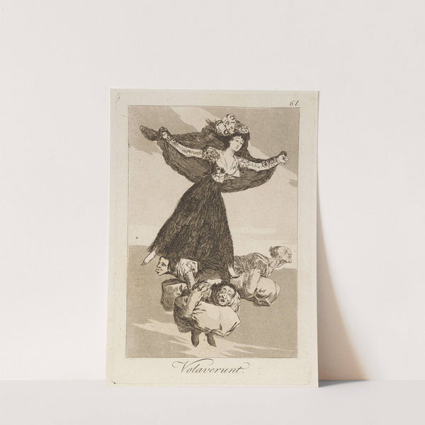 Volaverunt. (They have flown.) (1796-1797) by Francisco de Goya