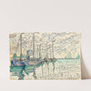 Volendam, Barques De Pêche by Paul Signac