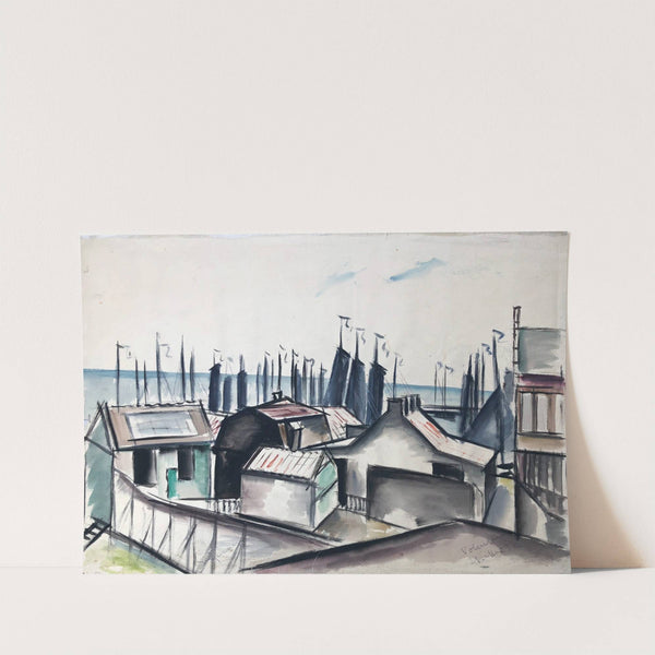 Volendam in Holland by Otto Geigenberger