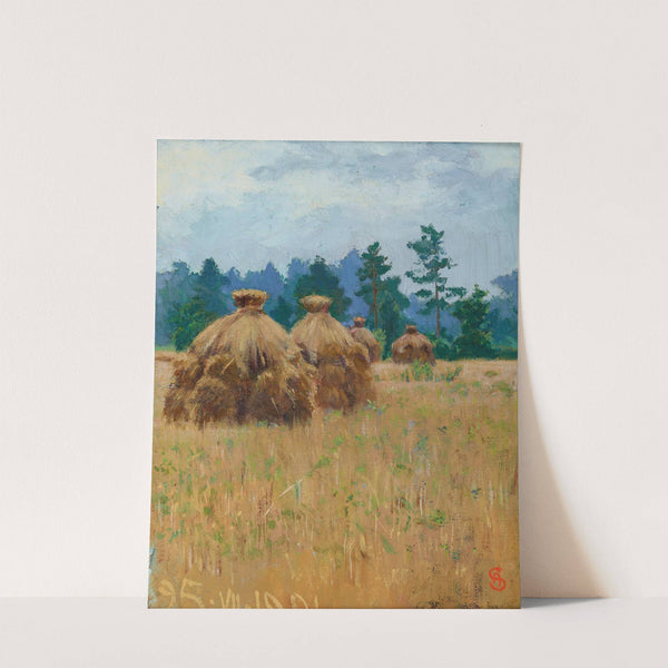 Volhynian Stacks of Corn by Ambroży Sabatowski