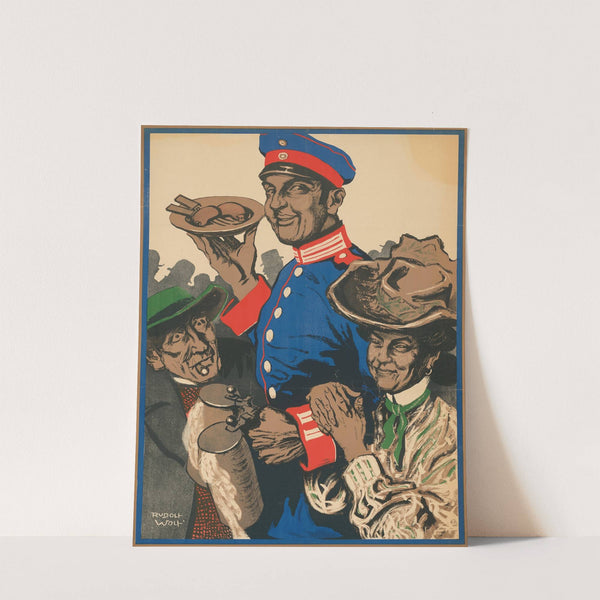 Volksfest Pasing. 8.-17. August 1908 (1906) by Rudolf Robert Wolf