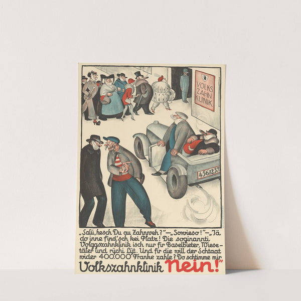 Volkszahnklinik Nein! (1928) by Otto Plattner