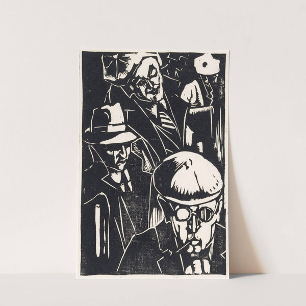 Voorbijgangers by Louis Cardinaals