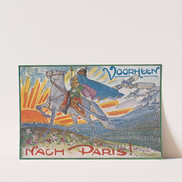 Voorheen, nach Paris! (1919) by Leo Gestel