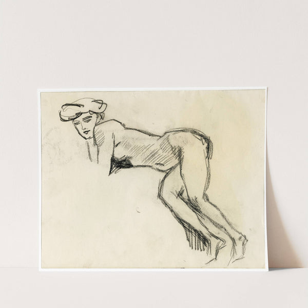 Vooroverliggend vrouwelijk naakt by Isaac Israëls