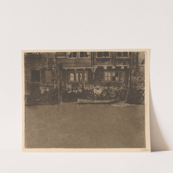 Voorstraatshaven, Dordrecht (1898) by Willem Witsen