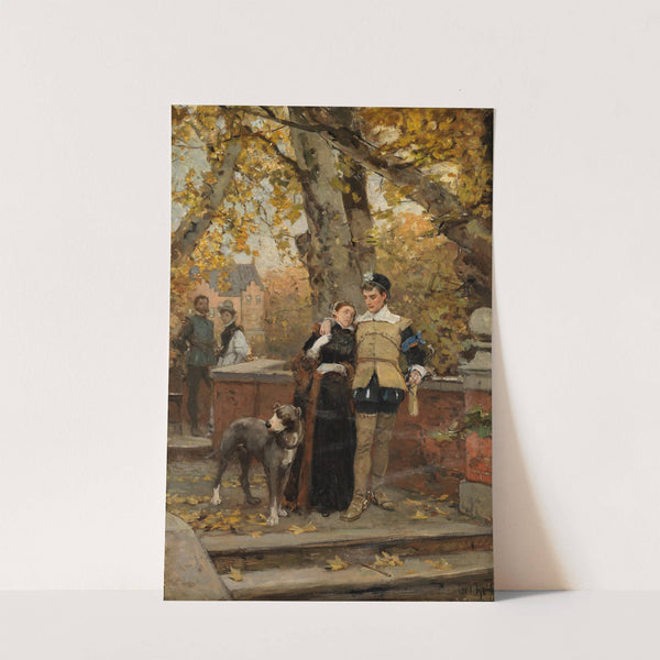 Vor dem Ausmarsch by Carl Hoff