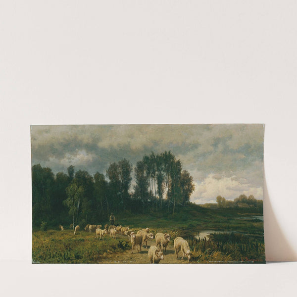 Vor dem Gewitter (1871) by Gustav Ranzoni