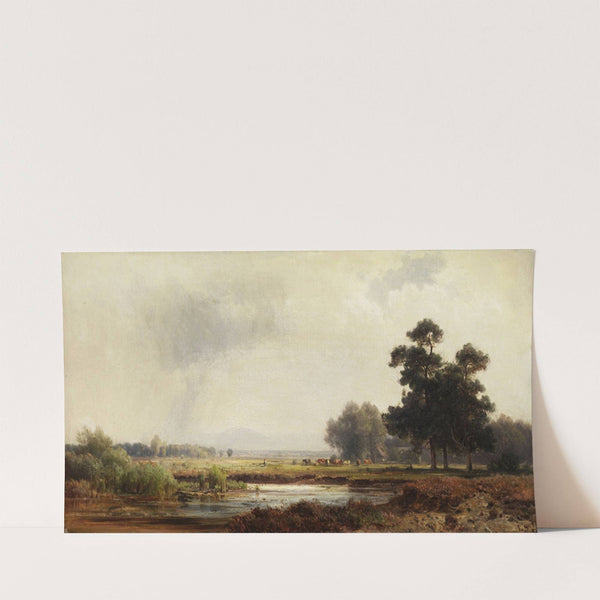 Voralpenlandschaft by Ludwig Sckell