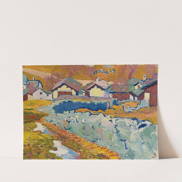 Vorfrühling In Stampa by Giovanni Giacometti