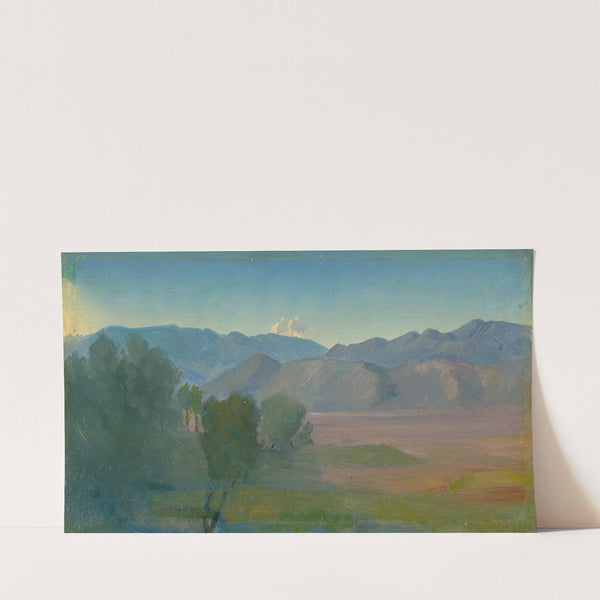 Vorgebirgslandschaft (study) (circa 1836) by Louis Gurlitt