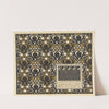 Vorsatz Papier Sternblume (Star Flower Book End Paper) by Koloman Moser