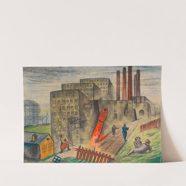 Vorstadt III by Karl Wiener