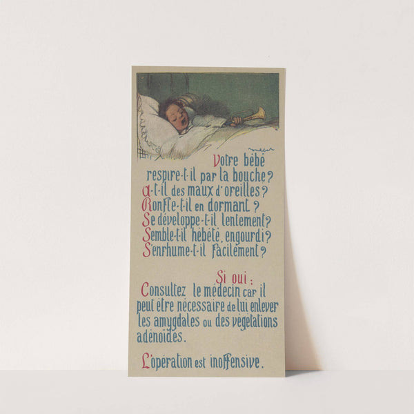 Votre bébé respire-t-il par la bouche by Moullot