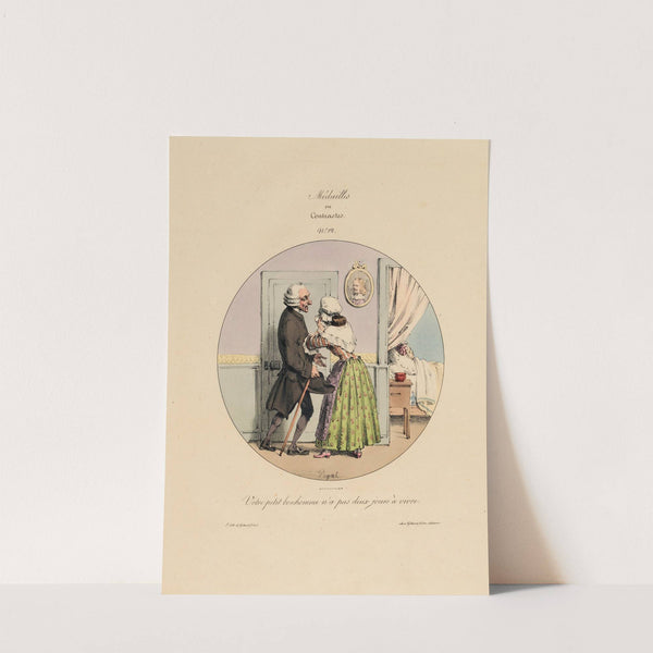 Votre petit bonhomme n’a pas deux jours à vivre (1829) by Edmé Jean Pigal