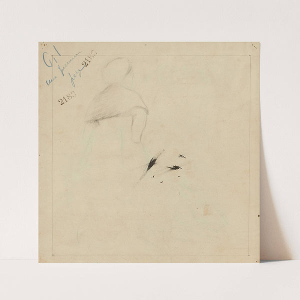 Vous allez l’saigner vout’cochon n’a pas cor l’âge. – l’a toujours l’âge ed’gagner sa vie (1901) by Fernand Louis Gottlob