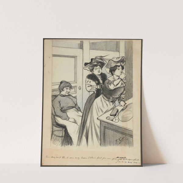 Vous savez mes p’tites, si vous avez besoin d’odeurs, faut pas vous gêner (1902) by Fernand Louis Gottlob