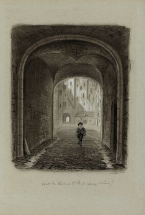 Voûte du charnier Saint-Paul, passage Saint-Paul, 4ème arrondissement (1895-1905) — size preview