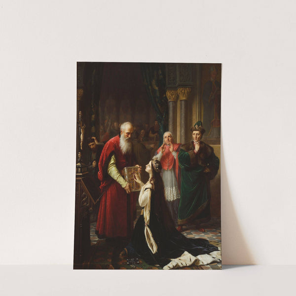 Vow of Queen Jadwiga (1867) by Józef Simmler