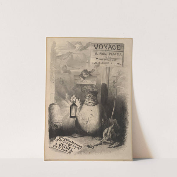 Voyage où il vous plaira (1842) by Tony Johannot