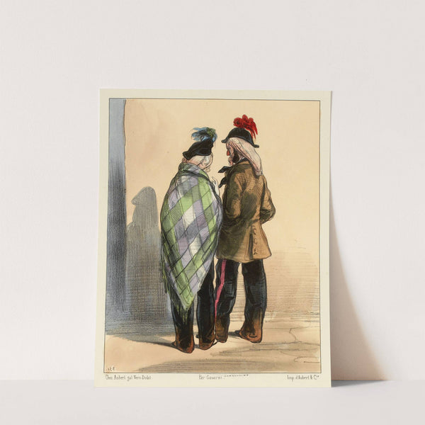 Voyons si tu te souviens (1840) by Paul Gavarni