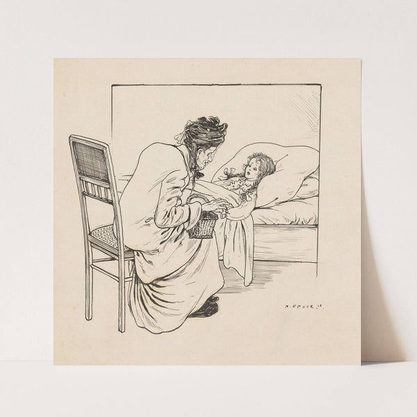 Žena v krajine (1927) by Mikuláš Galanda