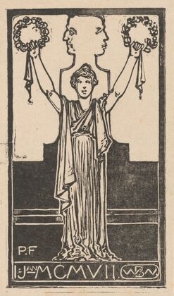 Vrouw in Romeins gewaad 1