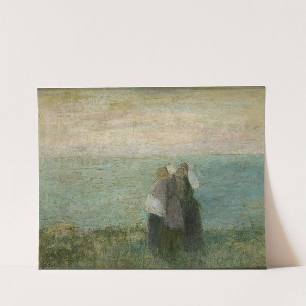 Vrouwen aan zee by Jan Toorop
