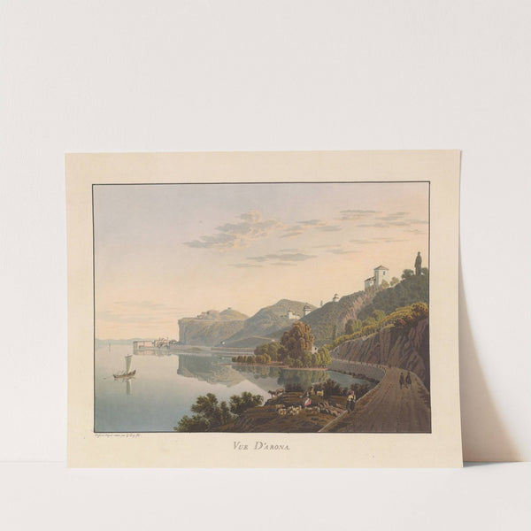 Vue D’Arona (1915-1945) by Gabriel Lory the Younger