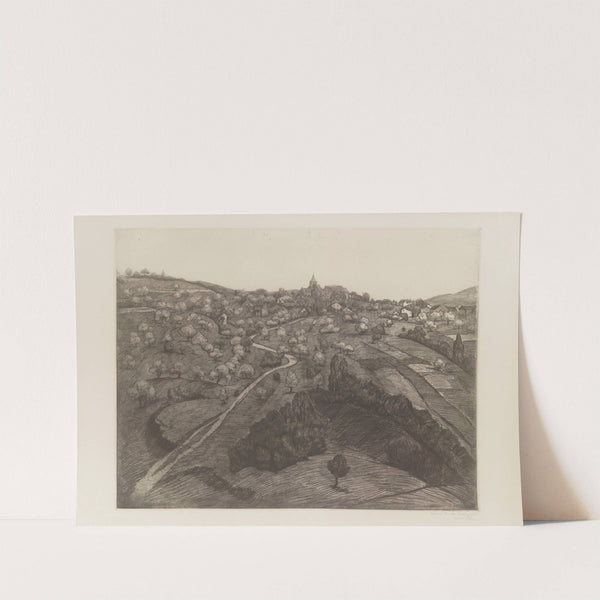 Vue de Belmont, près de Lausanne (1913) by Théophile Alexandre Steinlen