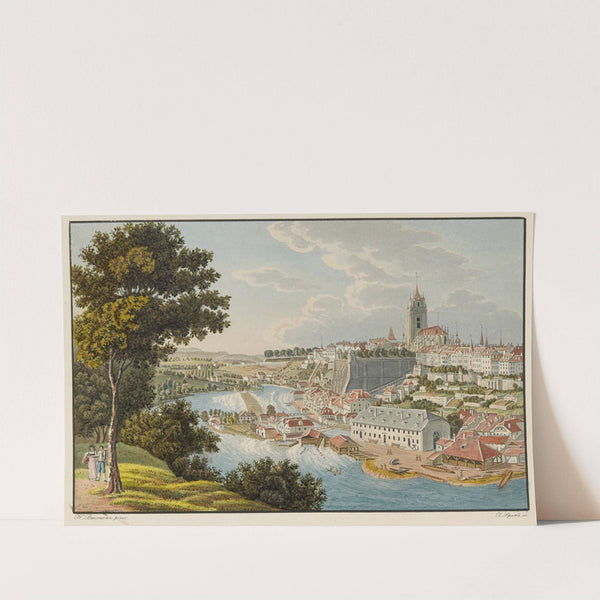 Vue de Berne by Jean Henri Baumann