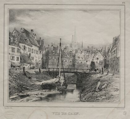 Vue de Caen (1832)