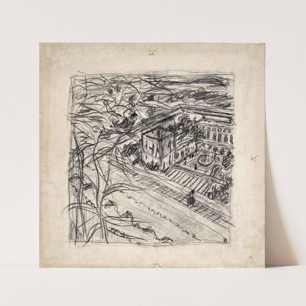 Vue de château by Pierre Bonnard