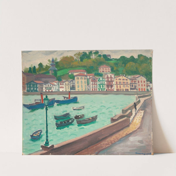 Vue de Ciboure (1927) by Albert Marquet