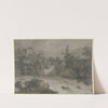 Vue de Clée, pays de Vaud by Jean-Antoine Linck