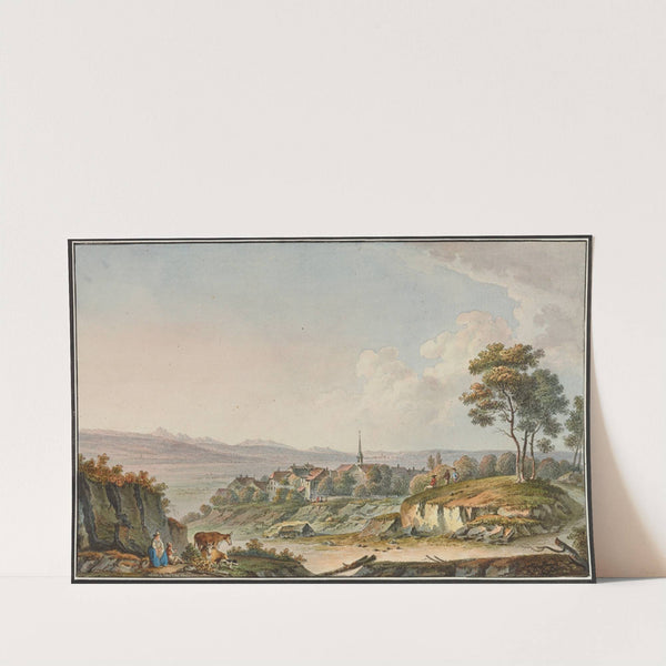 Vue de Constantine prés d’Avenche, Canton Léman by Joseph Emmanuel Curty