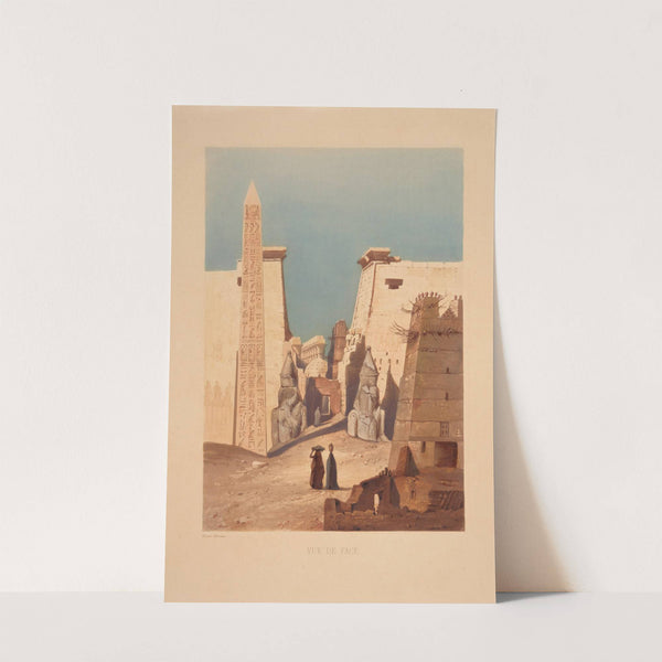 Vue de face (Front view) (1839) by Hector Horeau