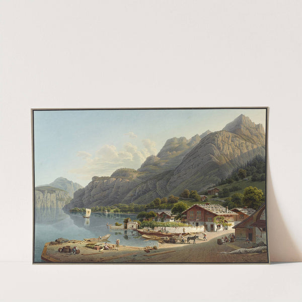 Vue de Fluhlen, en Suisse (1915-1945) by Gabriel Lory the Younger