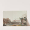 Vue de Fribourg et de la Sarine by Joseph Emmanuel Curty