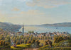 Vue de Horgen lac de Zurich (1915-1945)
