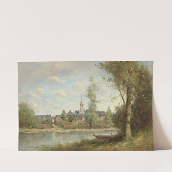 Vue De La Flèche by Paul Désiré Trouillebert