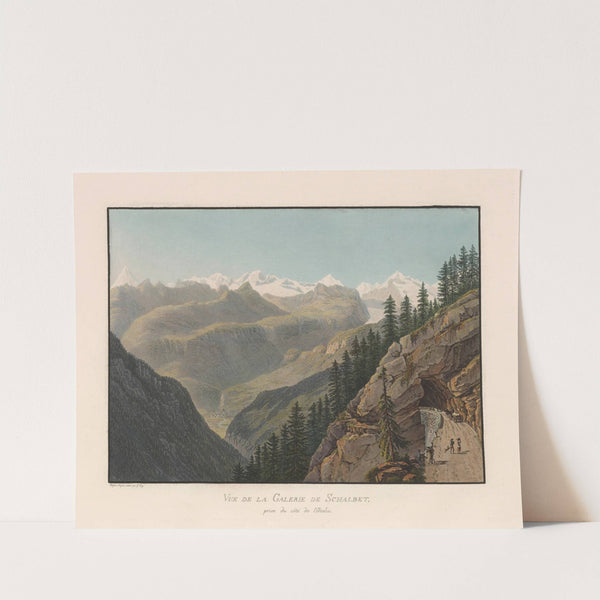 Vue de la Galerie de Schalbet, prise du côté de l’Italie (1915-1945) by Gabriel Lory the Younger