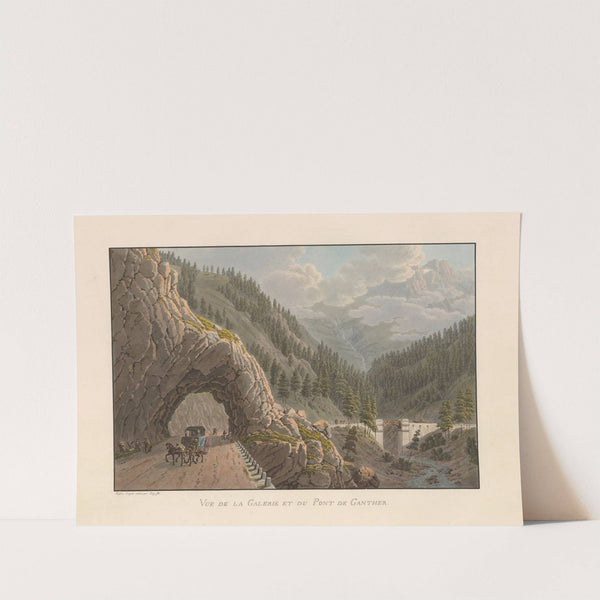 Vue de la Galerie et du Pont de Ganther (1915-1945) by Gabriel Lory the Younger