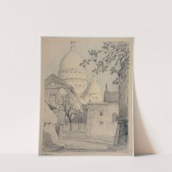 Vue de la place du Tertre à Montmartre by Ferdinand Boberg